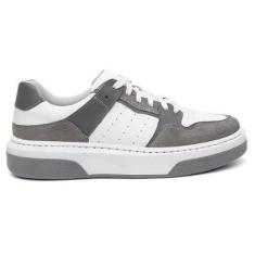 Imagem de Tenis Sola Alta Centuria Masculino Couro Cinza-Masculino