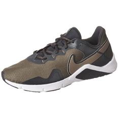 Imagem de Nike Tênis masculino Tanjun (criança grande), Cargo Khaki Olive Grey Dk Smoke Grey, 43