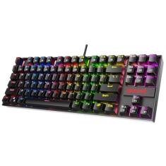 Imagem de Teclado Gamer Redragon Kumara Mecanico Rgb Switch Azul, K552rgb-1