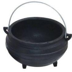 Imagem de Panela Tripï¿½ De Ferro Fundido Sem Tampa - Capacidade 2 Lt