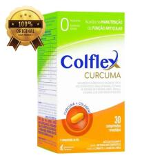 Imagem de Colflex Curcuma Colágeno Tipo Il Com 30 Comprimidos