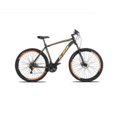 Imagem de Bicicleta Aro 29 Ksw Xlt 24v Freio A Disco Suspensão Mountain Bike Alumínio - Preto/Laranja