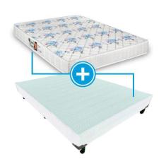 Imagem de Cama Box + Colchão Viúva D28 Toraflex Cali 128X188X52