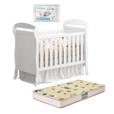 Imagem de Berço Americano Danny com Colchão Supreme e Travesseiro Baby - Reller 