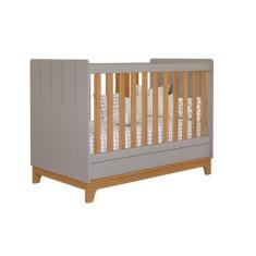 Imagem de Berço Retro Americano Biscoito Permobili mini cama MDF, Fendi Nature