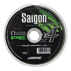 Imagem de Linha Multifilamento Saigon X4 Verde 15Lbs 0,15mm 100m Marine Sports