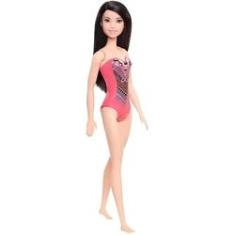 Imagem de Boneca Barbie Praia Morena - Maiô  GHW38 - Mattel