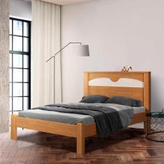 Imagem de Cama De Casal Nature Off White Flex Pilut Shop JM