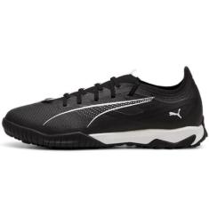 Imagem de PUMA Tênis masculino Ultra 5 Match Turf Trainer Chuteira de futebol, Preto/branco, 38