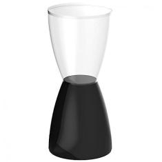 Imagem de Banqueta Bery Crystal Grifit Preto