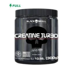 Imagem de Creatina Turbo 300g - Black Skull - Original Com Nf