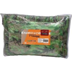 Imagem de Kit Colchonete E Travesseiro Com Estampa Militar