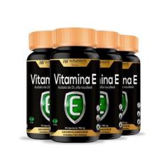 Imagem de 4X Vitamina E 400Ui Alfa Tocoferol 60 Caps Hf Suplements