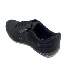 Imagem de Tênis Kolosh Feminino Strass Zíper Preto