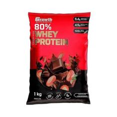 Imagem de Whey Protein Concentrado Growth 80% 1000G - Growth Supplements
