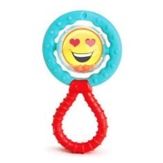 Imagem de Mordedor Macio Com Chocalho Gira Gira Bolinha - Elka - Elka Brinquedos