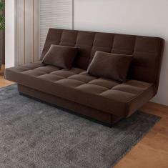 Imagem de Sofá Cama Andradas 3 Lugares Mamflex Tabaco