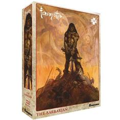 Imagem de Quebra Cabeças Frank Frazzeta The Barbarian - Meeple BR Jogos
