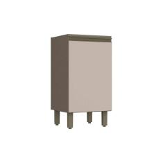 Imagem de Gabinete De Cozinha Modulado Balcao Connect 1 Porta S Tampo Duna Cristal Henn