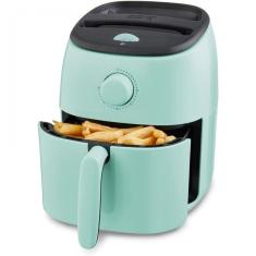 Imagem de Fritadeira Eletrica Airfryer 2.6L Com Frigideira Antiaderente E Desligamento Automatico, 110V, Dash Dcaf200gbaq02, Verde Claro