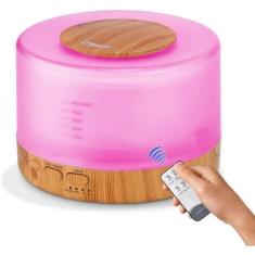 Imagem de Umidificador 500ml Difusor De Óleo Essencial Umidificador De Ar Domést