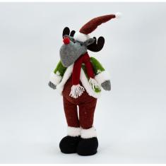 Imagem de Boneco Enfeite decorativo De Natal Rena alce Natalino 53 cm
