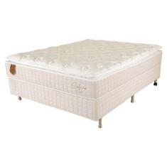 Imagem de Cama Box Viúva (Box + Colchão) 128X188x71 Safira Prorelax Molas Ensaca