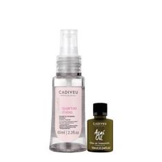 Imagem de Kit Cadiveu Professional Essentials Quartzo Shine Óleo e Açaí Oil (2 p
