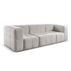 Imagem de Sof  Modular Box 3 Lugares Boucl  Cinza
