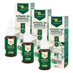 Imagem de Kit 3 Extrato de Própolis Verde Orgânico 30ml Apis Flora