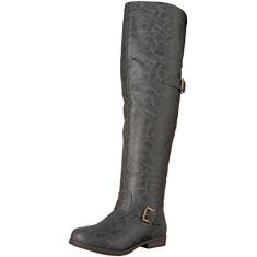 Imagem de Bota feminina Brinley Co Sugar Over The Over The Knee