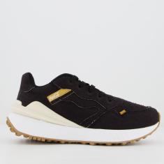 Imagem de Tênis Coca Cola Coke 4E Twill Feminino Preto-Feminino