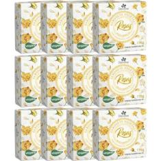 Imagem de 12UN Sabonete Vegetal Rosas Amarelas 170G Davene