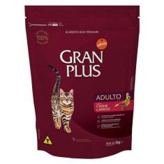 Imagem de Ração Granplus Carne E Arroz Para Gatos Adultos - 3 Kg
