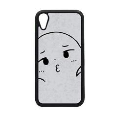 Imagem de Capa preta com estampa feliz para iPhone XR da Apple