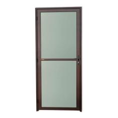Imagem de Porta Vidr o Super 25 Vidro Boreal 210cm X 80cm Brimak Corten