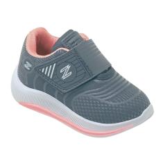 Imagem de Tênis Menina Calce Fácil Ajuste Tiras Duplas Aderentes 51YX-Feminino