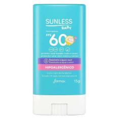 Imagem de Protetor Solar Infantil em Bastão Sunless Baby FPS60 15g-Unissex