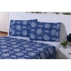 Imagem de Jogo Lençol 4Peças Cama Viúva Percal 150Fios Estampa Mandala