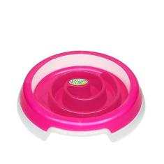 Imagem de Comedouro Slow Food Grande Truqys Rosa