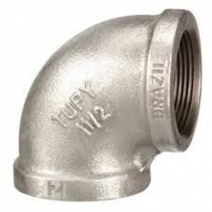 Imagem de Cotovelo Galvanizado 90º NPT 3/4X1/2 Tupy Média Pressão