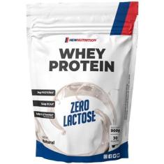 Imagem de Whey Protein Concentrado Zero Lactose Natural 900G Newnutrition