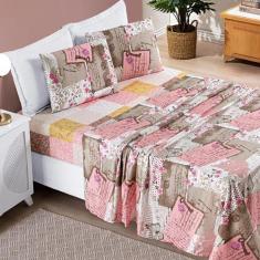 Imagem de Jogo De Cama Bouti Casal Queen 4 Peças - Mayra Enxovais