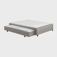 Imagem de Base Box Sommier Casal com Cama Auxiliar Ecoflex 36x138x188cm