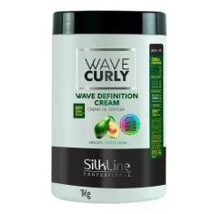 Imagem de Creme de Pentear Abacate Wave Cream Silkline 1Kg - Silk Line