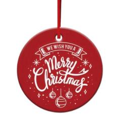 Imagem de Enfeite de Natal de cerâmica, nossos primeiros enfeites de Natal personalizados 2024, exclusivo para pais, crianças, amigos, decoração de casa, presentes de Natal
