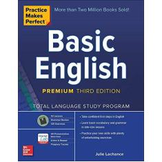 Imagem de Practice Makes Perfect Basic English, 3rd Edition - Lachance,julie - 9781260143720