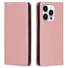 Imagem de LVIFPB Capa carteira para iPhone 15/15 Pro/15 Plus/15 Pro Max, capa flip de couro PU com compartimento para cartão, fecho magnético, capa dobrável com suporte, à prova de choque, capa interna de TPU