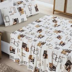 Imagem de Jogo lençol Queen Malha Milly 4 pçs Avela