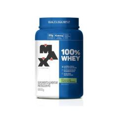 Imagem de 100% whey max titanium 900g - pistache chocolate branco